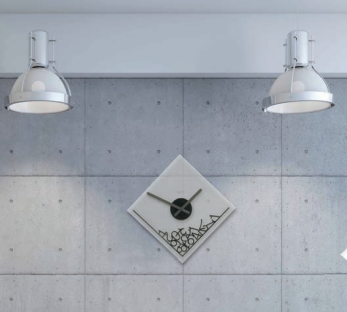 картинка настенные часы DROPPED NUMERALS от интернет магазина