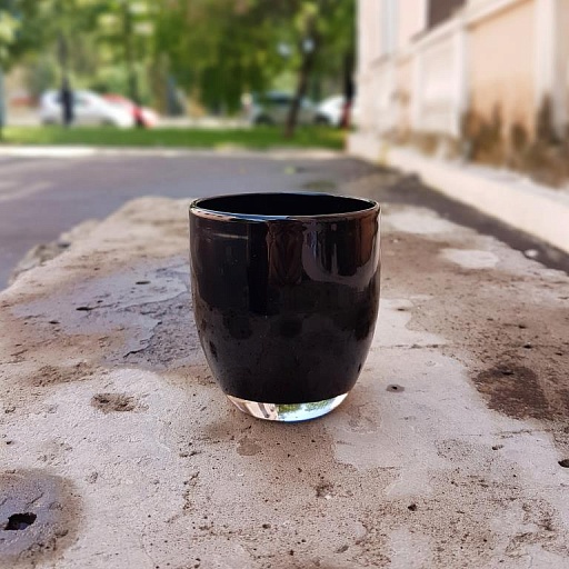 картинка бокал для воды  ZARA, черный от интернет магазина