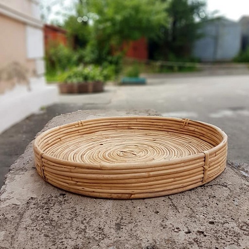 картинка декоративное блюдо/поднос BAMBOO от интернет магазина