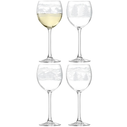 картинка бокал для вина TIROL, сет 4 шт. от интернет магазина