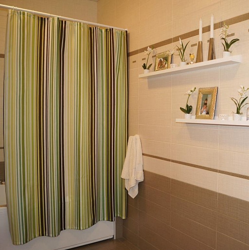 картинка шторка для ванной STRIPY от интернет магазина