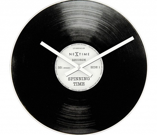 картинка настенные часы SPINNING TIME от интернет магазина