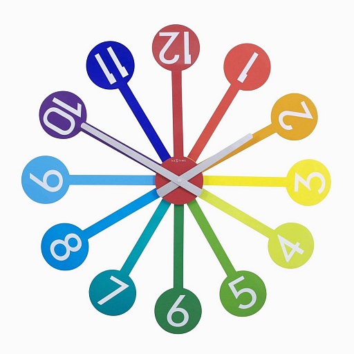 картинка настенные часы COLOUR GUIDE от интернет магазина